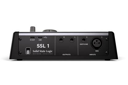 Solid State Logic SSL 1 2-in/2-out USB-C Audio Interface