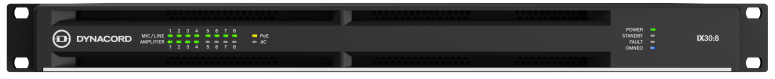 Dynacord IX30:8 8-Channel Power Amplifier with DSP (3kW)