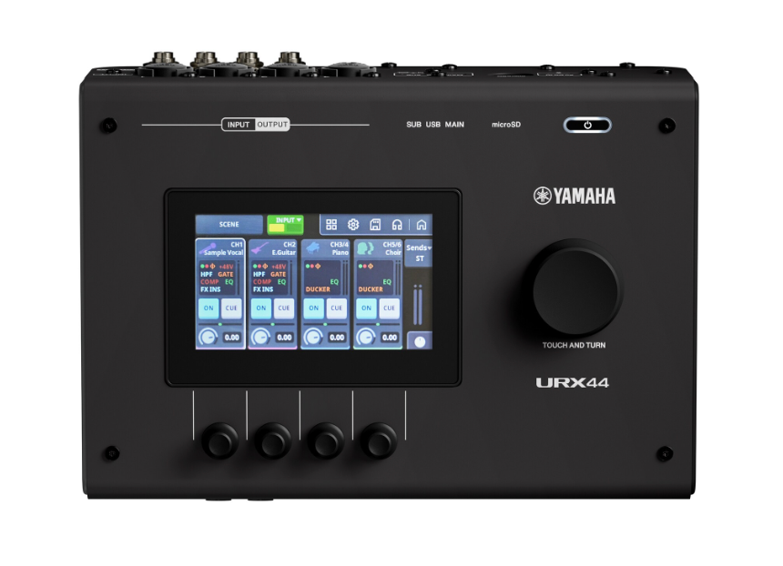 Yamaha URX44 6-in/4-out USB-C Audio Interface