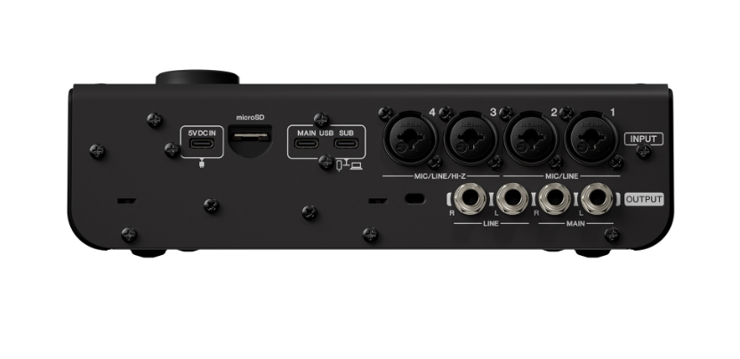 Yamaha URX44 6-in/4-out USB-C Audio Interface