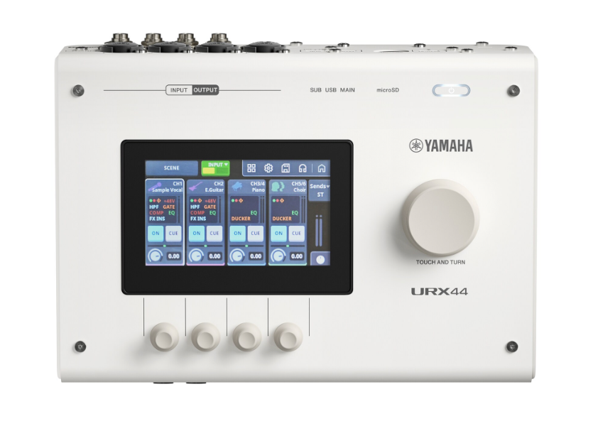 Yamaha URX44 6-in/4-out USB-C Audio Interface