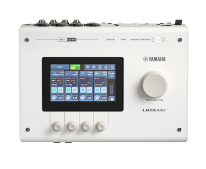 Yamaha URX44V 6-in/4-out USB-C Audio and Video Interface