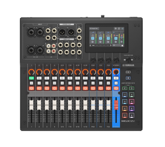 Yamaha MGX12V 18-Channel Digital Mixing Console with Video Capture