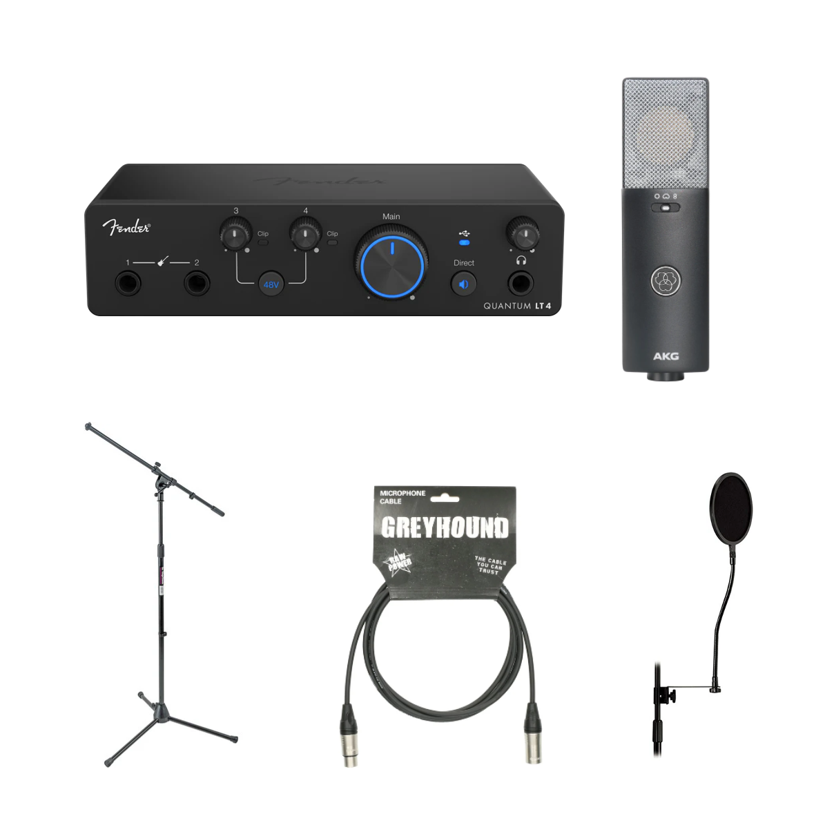 Recording Bundle - C114/QUANTUM LT4