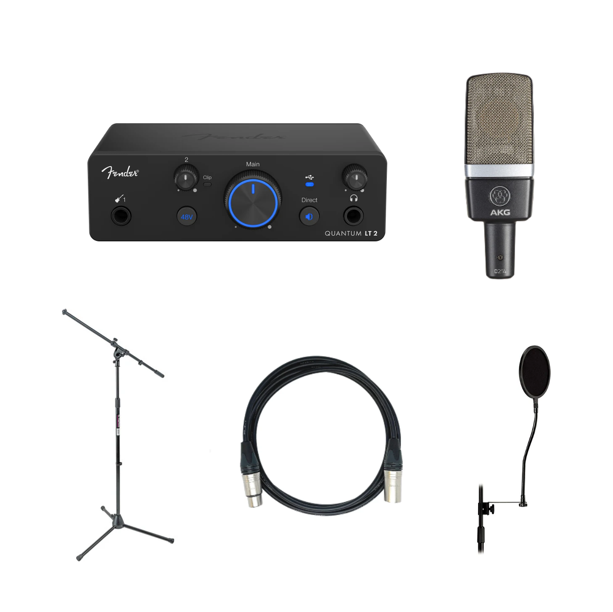 Recording Bundle - C214/QUANTUM LT2