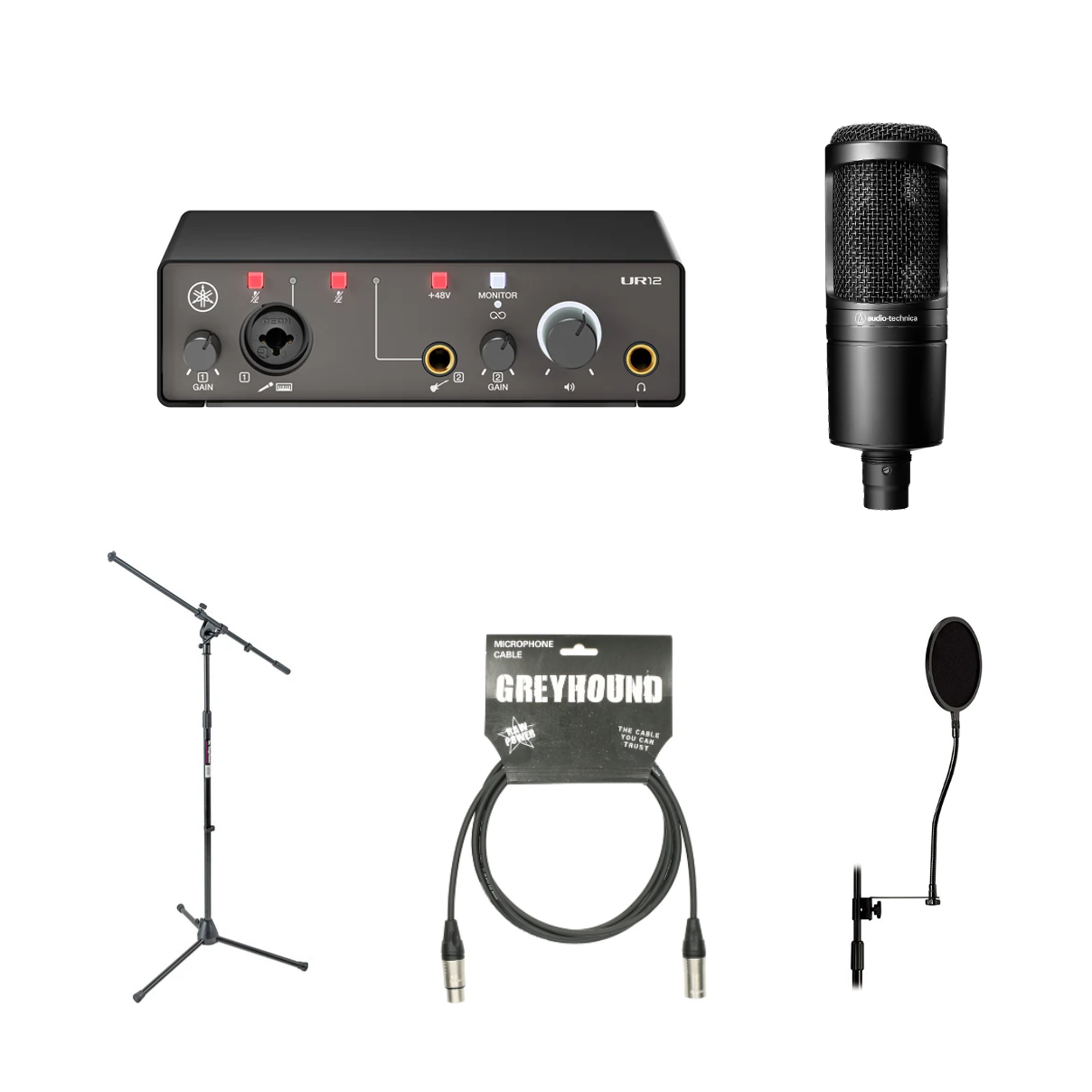 Recording Bundle - AT2020/UR12 MK3