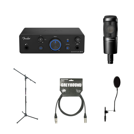 Recording Bundle - AT2020/QUANTUM LT2