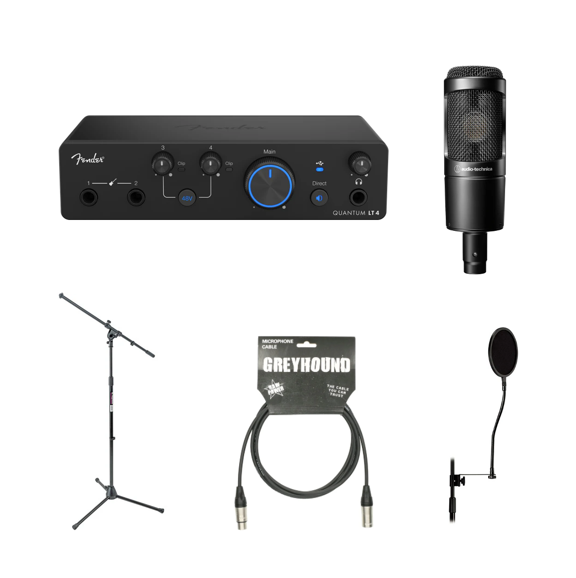 Recording Bundle - AT2035/QUANTUM LT4