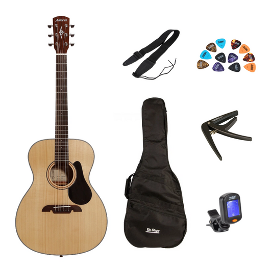 Acoustic Guitar Bundle - Alvarez AF30