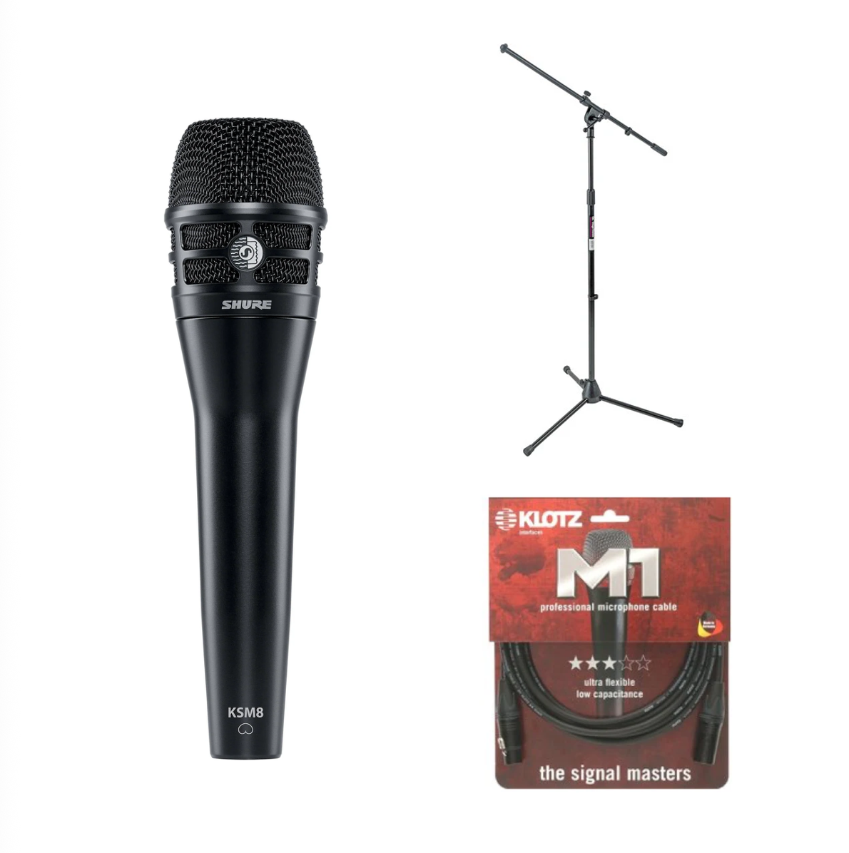 Wired Microphone Bundle - Shure KSM8