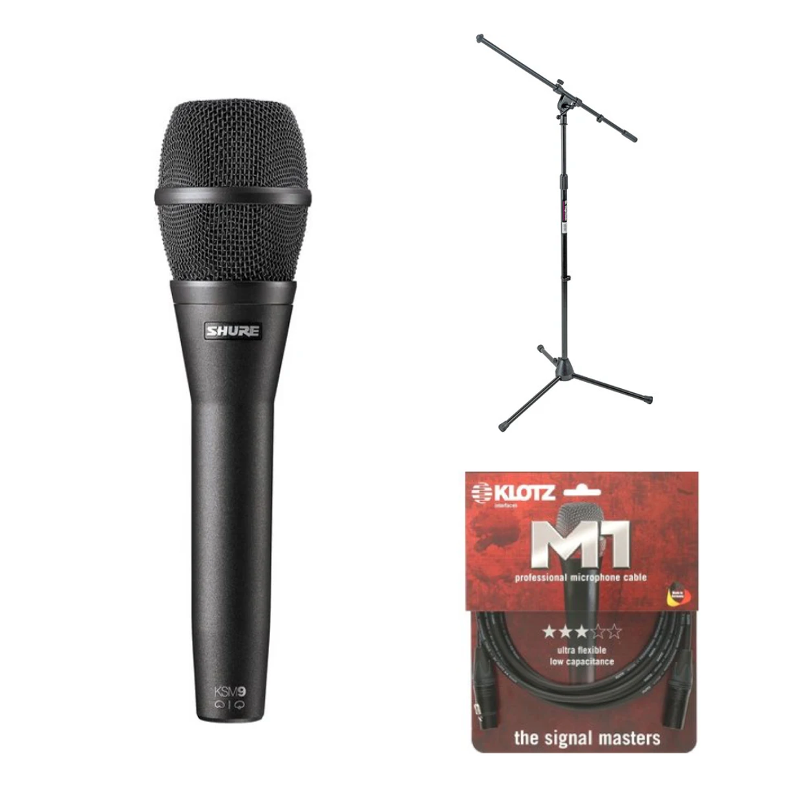 Wired Microphone Bundle - Shure KSM9