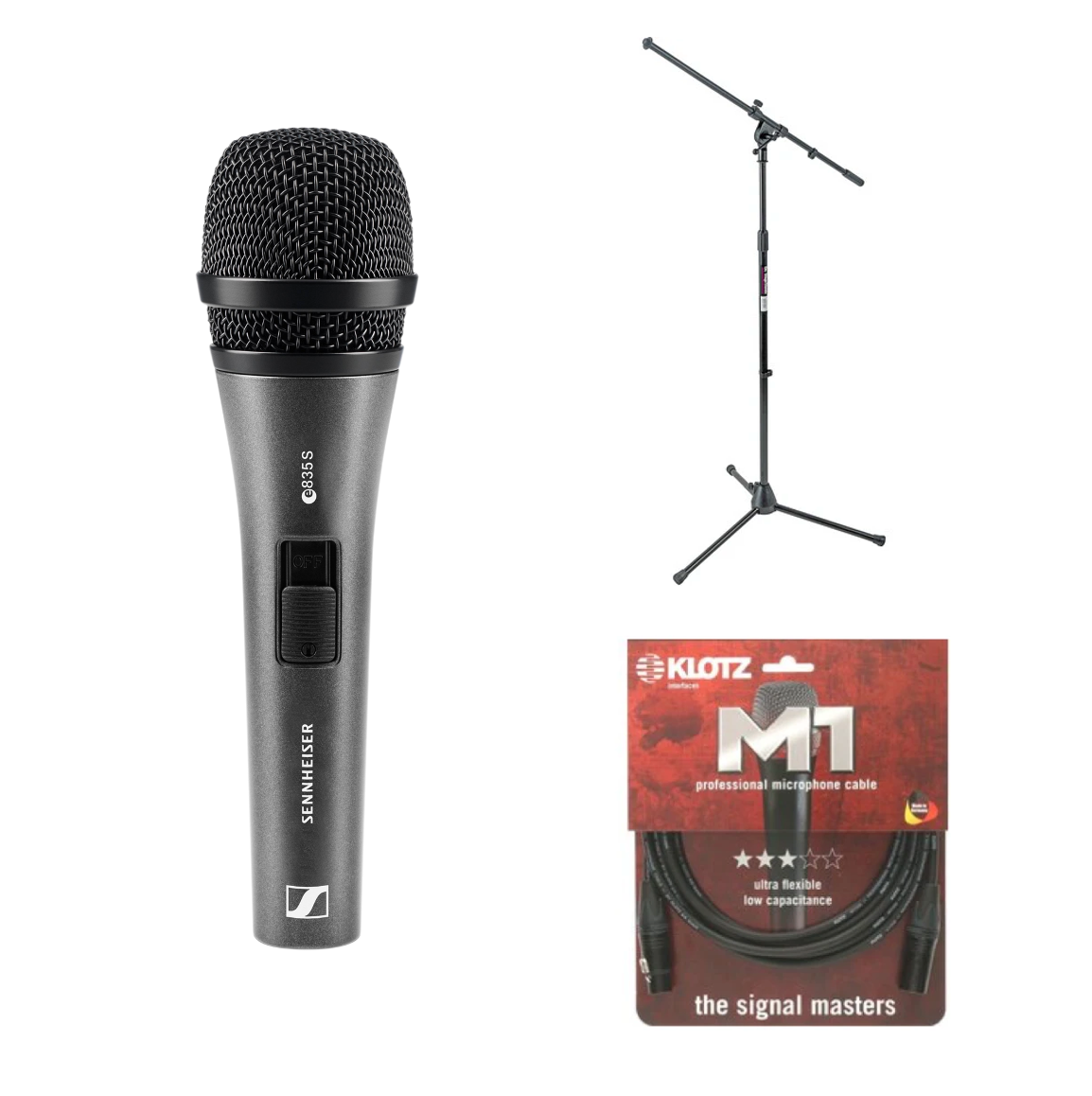 Wired Microphone Bundle - Sennheiser e835-S
