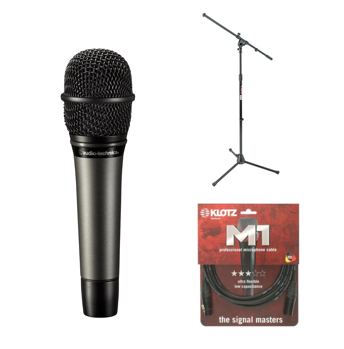 Wired Microphone Bundle - Audio Technica ATM610a