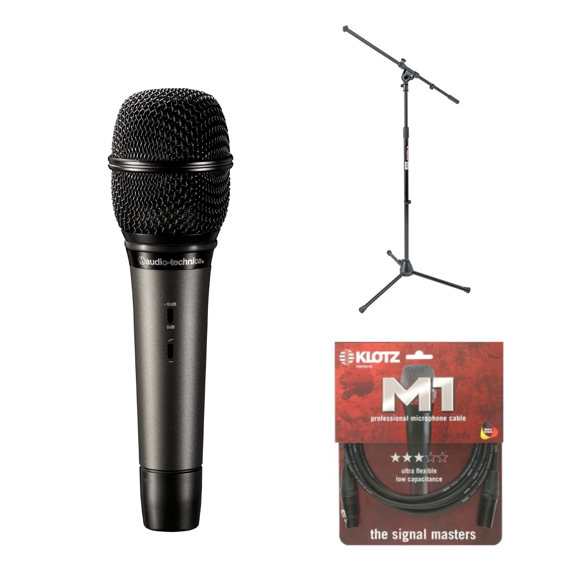 Wired Microphone Bundle - Audio Technica ATM710