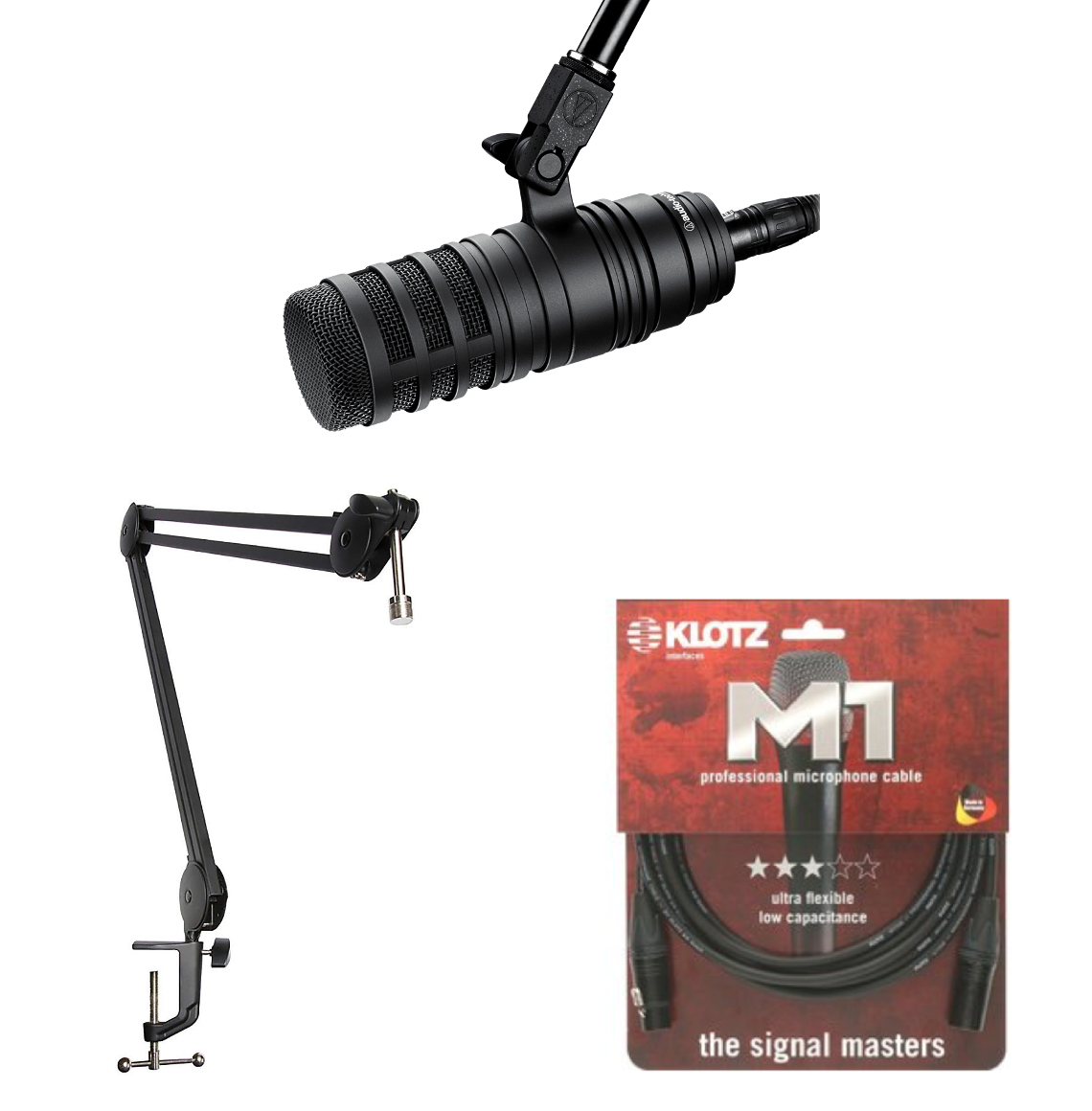 Podcast Microphone Bundle - Audio Technica BP40