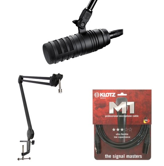 Podcast Microphone Bundle - Audio Technica BP40