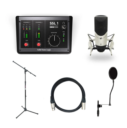 Recording Bundle - Sennheiser MK4/Solid State Logic SSL 1