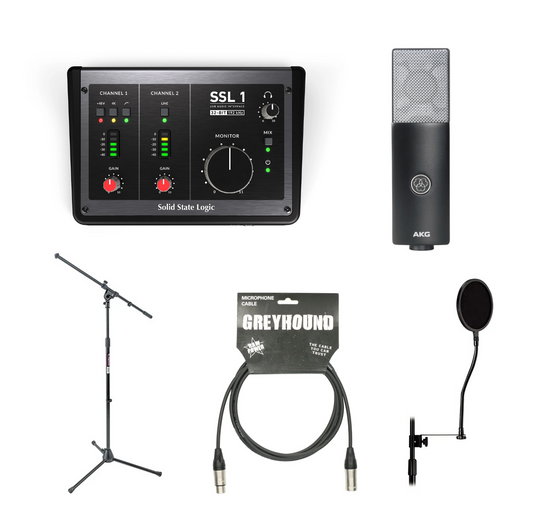 Recording Bundle - AKG C104/Solid State Logic SSL 1