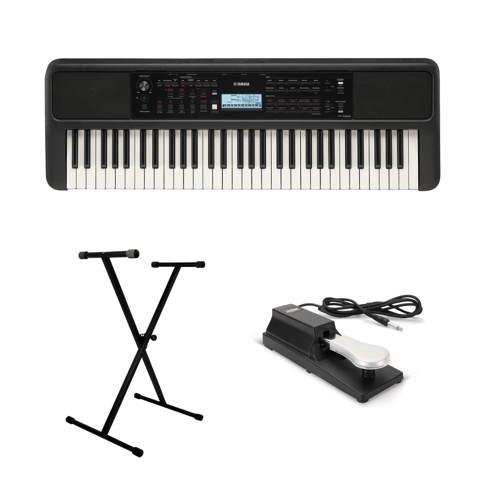 Portable Piano Bundle - Yamaha PSR-e383 Piano Bundle