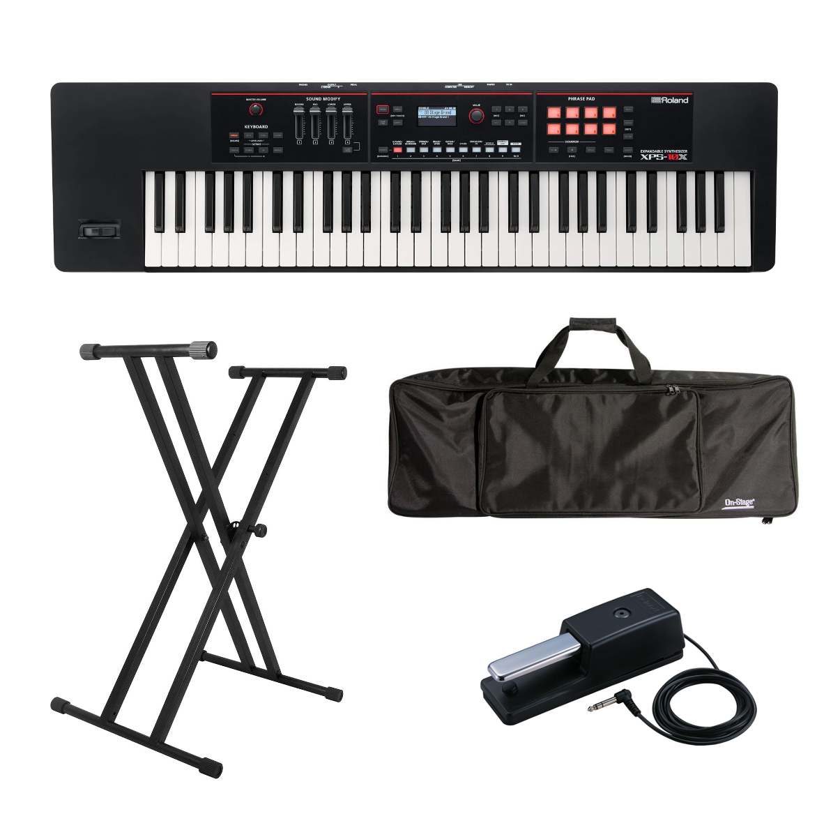 Synthesizer Workstation Bundle - Roland XPS-10X Performance Synthesizer Bundle