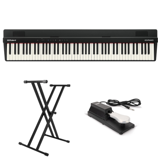 Portable Piano Bundle - Roland GO:Piano 88 X Piano Bundle
