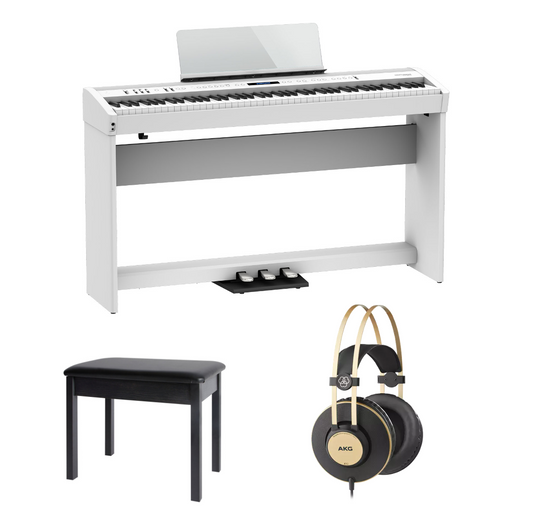 Digital Piano Bundle - Roland FP-60X Home Set Bundle (White)