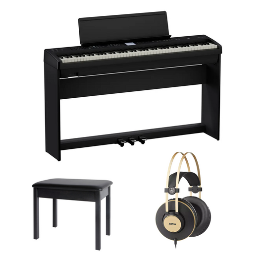 Keyboard and Piano Bundle - Roland FP-E50 Home Set Bundle