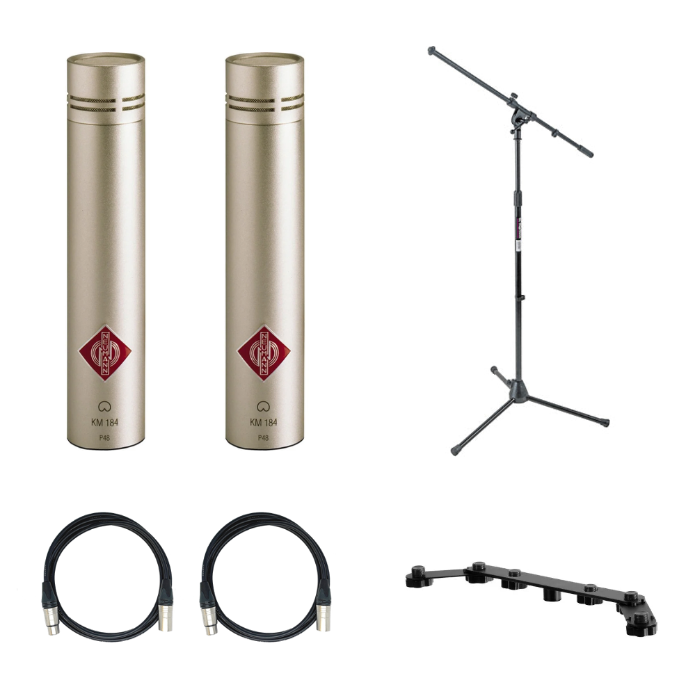 Instrument Microphone Bundle - Neumann KM184 Stereo Set