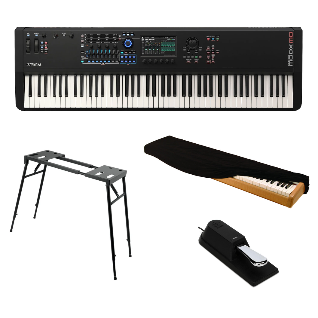 Synthesizer Workstation Bundle - Yamaha MODX M8 Synthesizer Bundle