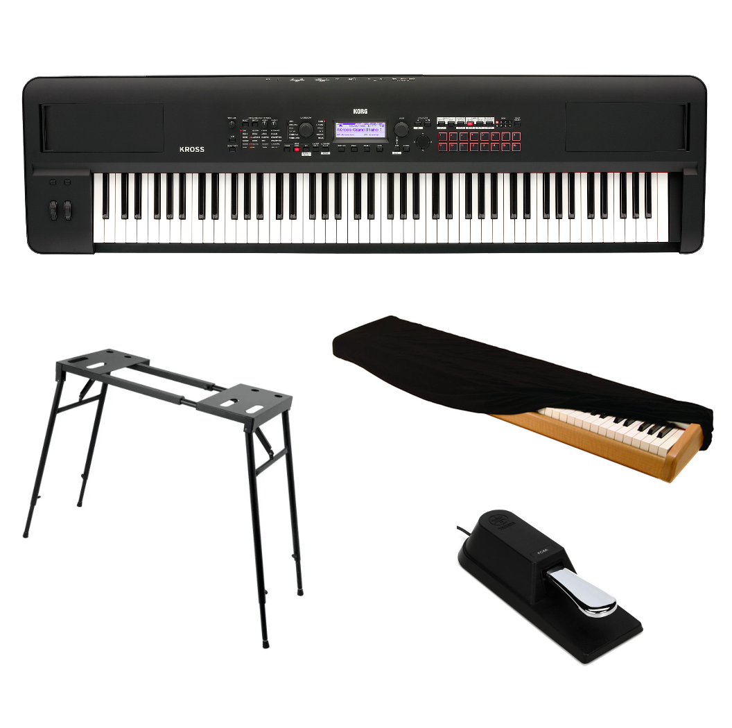 Synthesizer Workstation Bundle - Korg KROSS2-88 Synthesizer Bundle