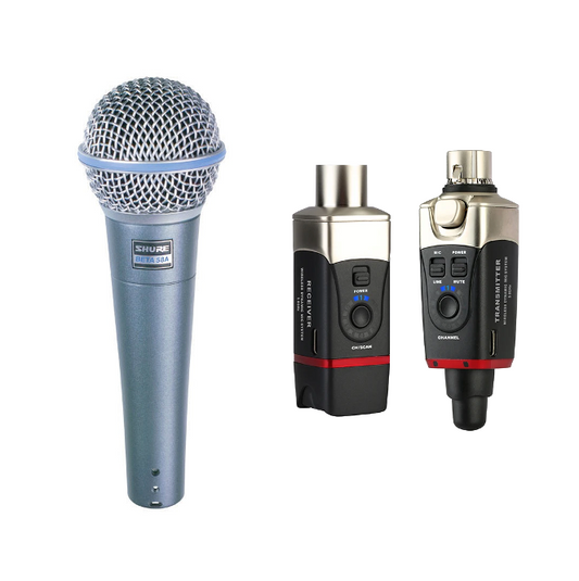 Wireless Microphone Bundle - Shure BETA 58A