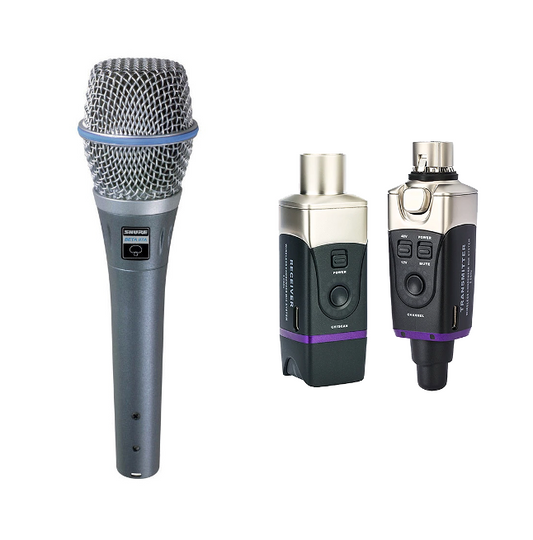 Wireless Microphone Bundle - Shure BETA 87A