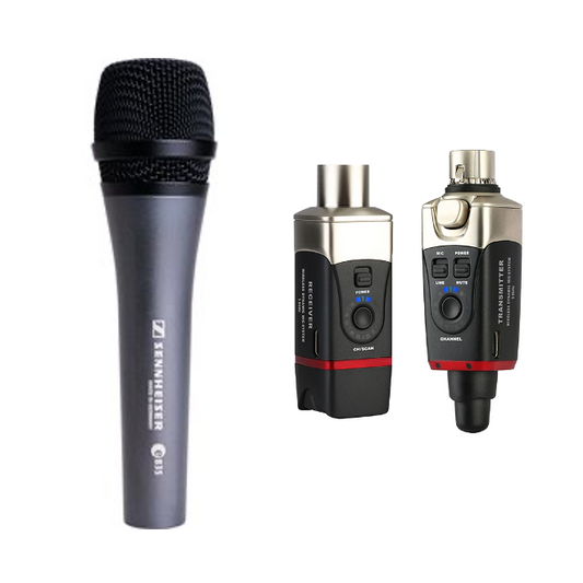 Wireless Microphone Bundle - Sennheiser e835