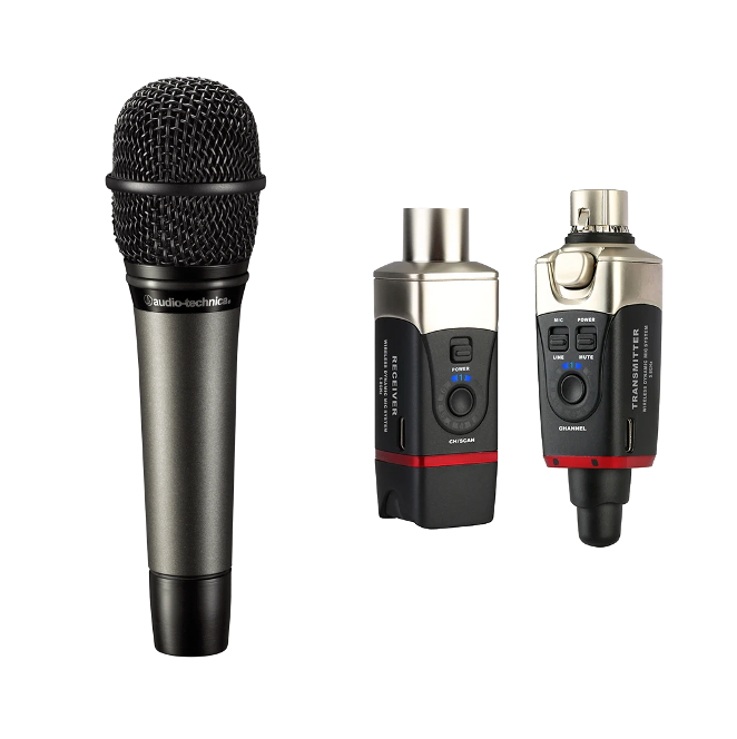 Wireless Microphone Bundle - Audio Technica ATM610a