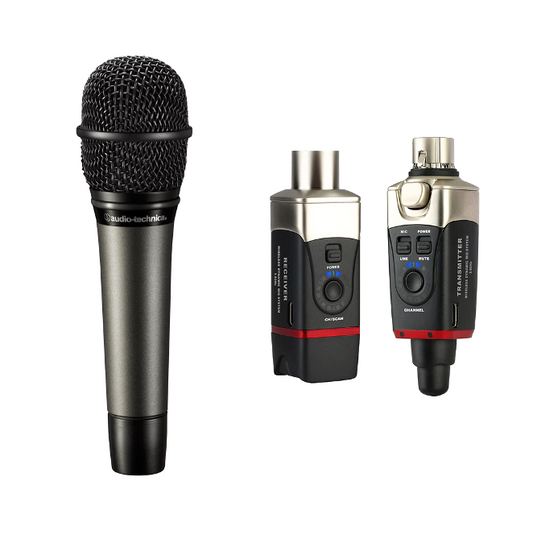 Wireless Microphone Bundle - Audio Technica ATM610a