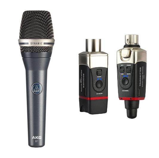 Wireless Microphone Bundle - AKG D7