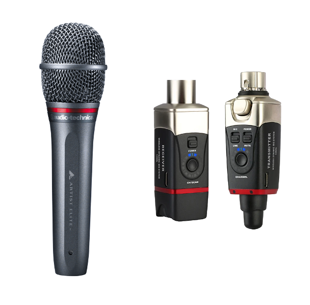 Wireless Microphone Bundle - Audio Technica AE6100