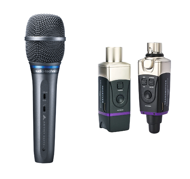 Wireless Microphone Bundle - Audio Technica AE3300