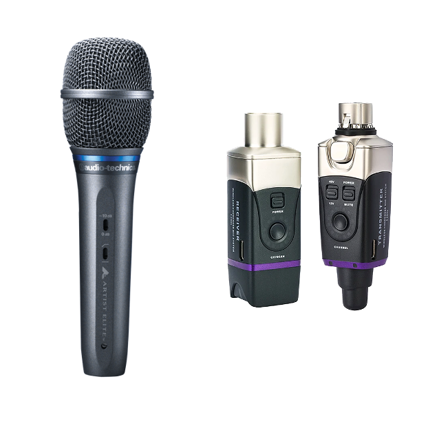 Wireless Microphone Bundle - Audio Technica AE5400