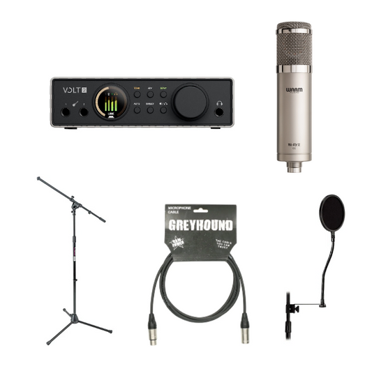 Recording Bundle - Warm Audio WA47JR SE/Universal Audio VOLT 2 Gen 2