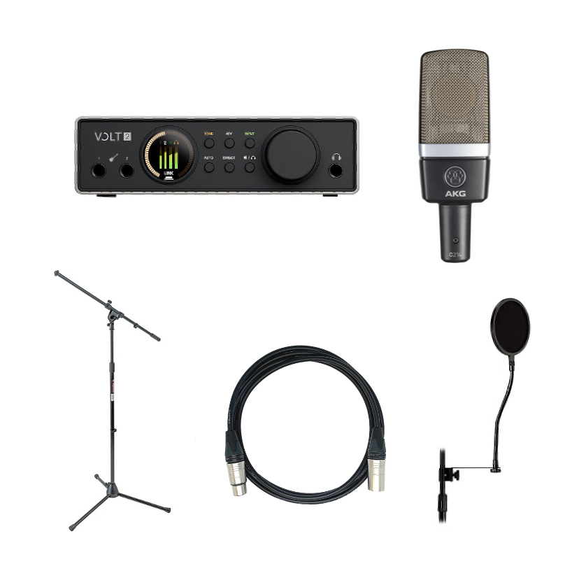 Recording Bundle - AKG C214/Universal Audio VOLT 2 Gen 2