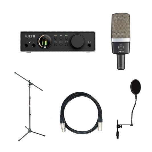 Recording Bundle - AKG C214/Universal Audio VOLT 2 Gen 2