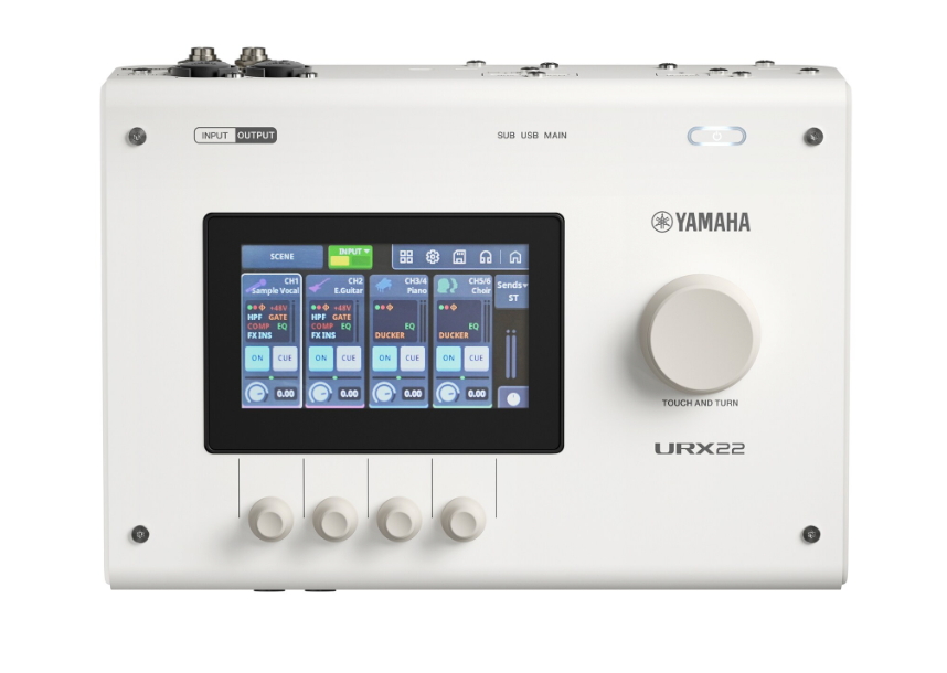 Yamaha URX22 4-in/2-out USB-C Audio Interface