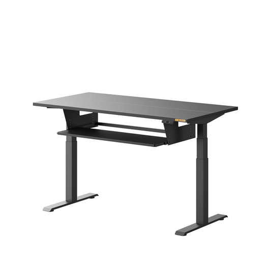 Wavebone Starship (Black) Motorized Standing Desk with Cable Management Tray