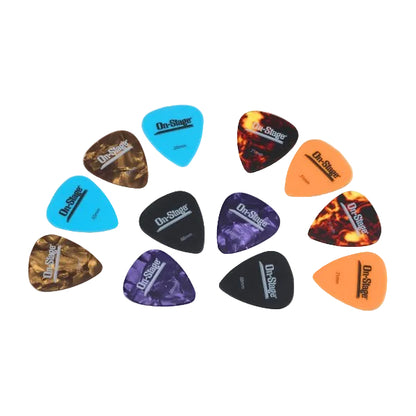Onstage GP12LM Light/Medium Guitar Picks, 12-Pack