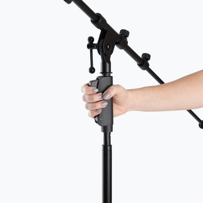 Onstage MS7550 One-Handed Mic Stand w/ Boom Arm