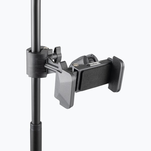 Onstage TCM500 Clamp-On Smartphone Holder for Microphone Stands