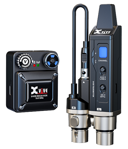 Xvive U45D Stereo In-Ear Monitor Wireless System