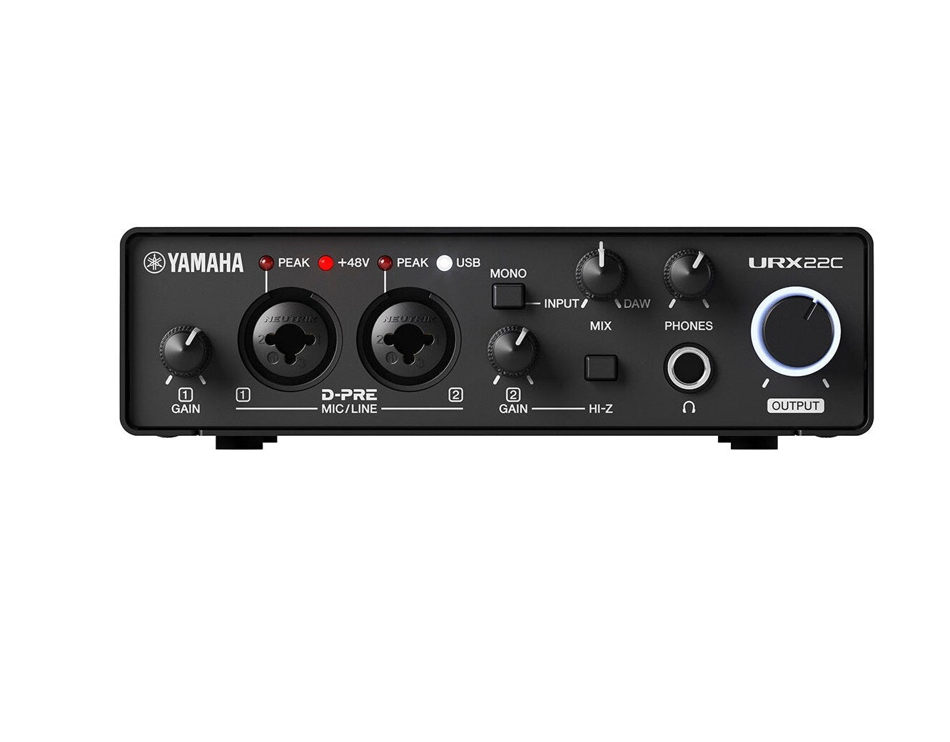 Yamaha URX22C 2-in/2-out Audio Interface