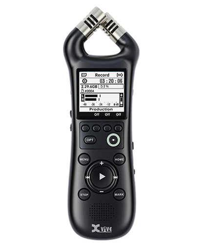 Xvive XV1-R Portable Stereo Handy Recorder